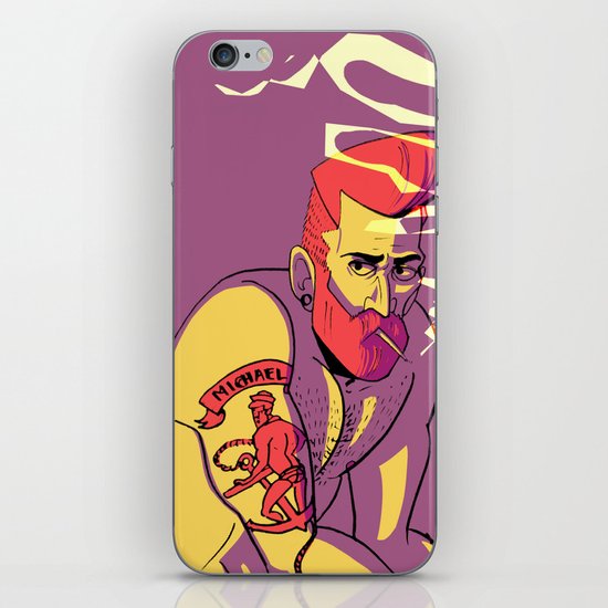 MICHAEL iPhone & iPod Skin