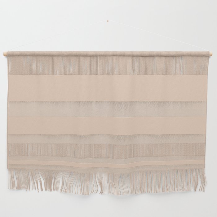 Pale Pastel Pink Solid Color Hue Shade 2 - Patternless Wall Hanging