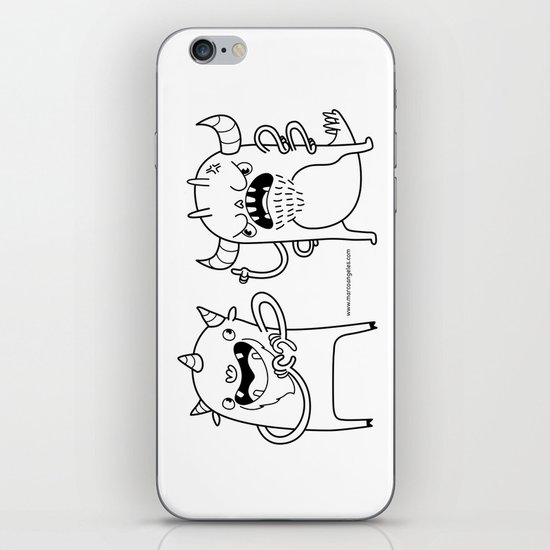 Monster Dialogues iPhone & iPod Skin