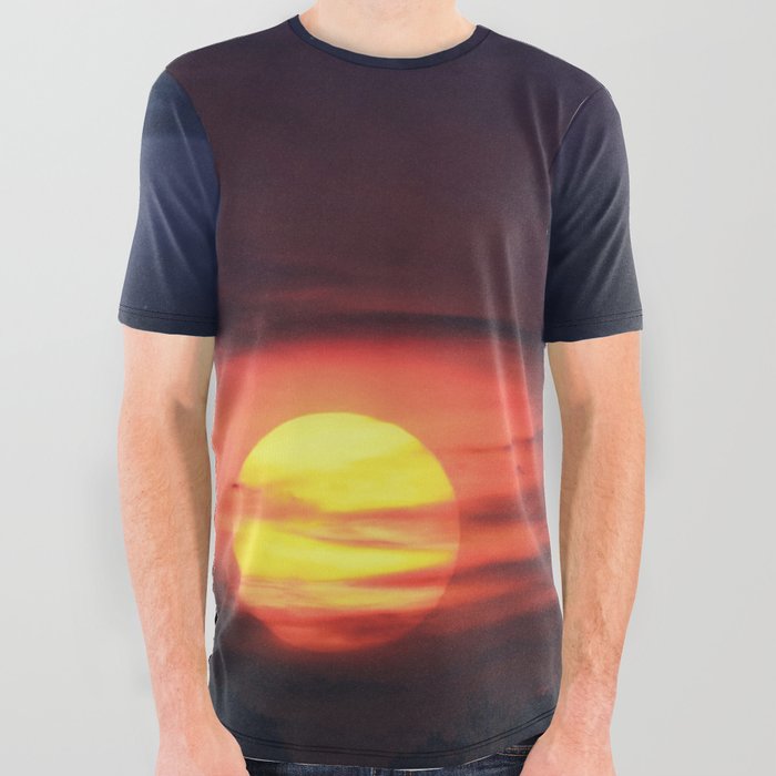 We Eclipsed All Over Graphic Tee