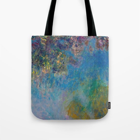 Wisteria by Claude Monet Tote Bag