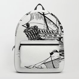 Pirate Ship Backpack