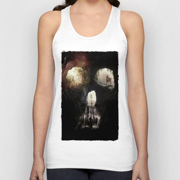 Cave Skull Tank Top