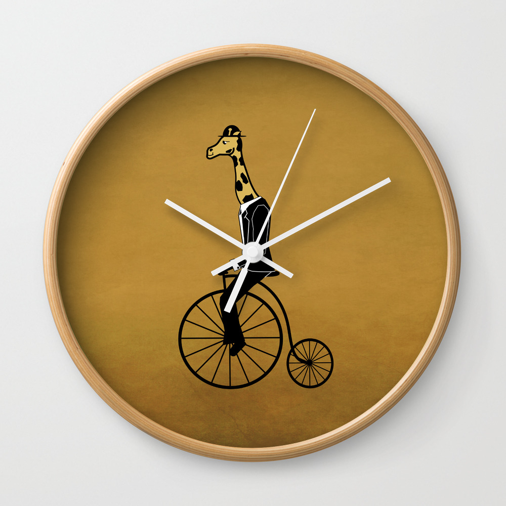 penny farthing clock