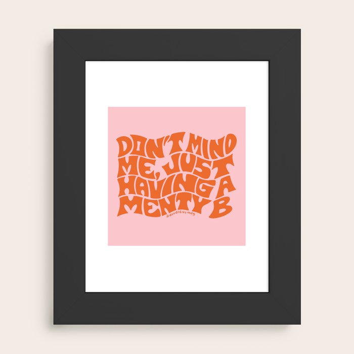 Framed Art Print