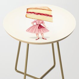 Cake Head Pin-up - Victoria Sponge Side Table