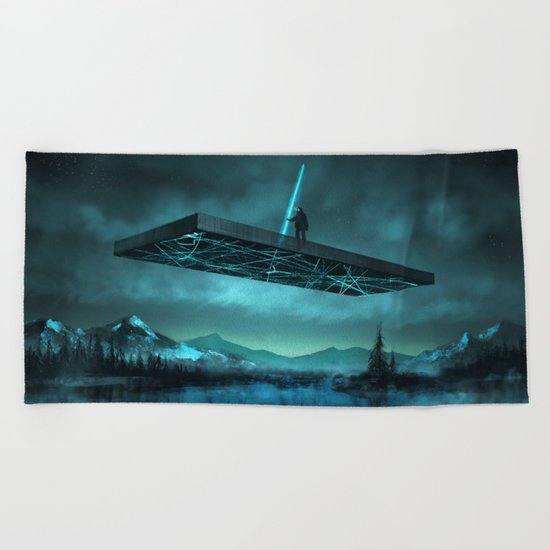 The beginning Beach Towel