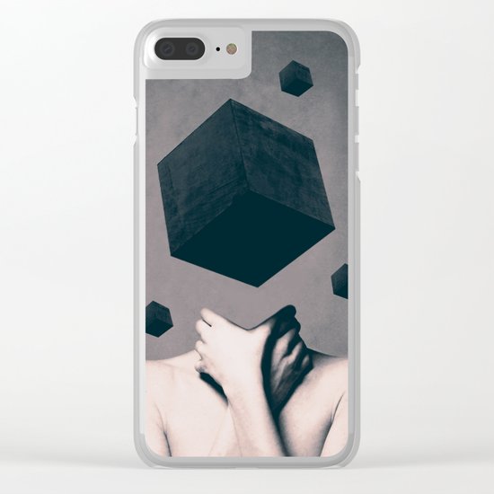 Think Outside The Box Clear iPhone Case