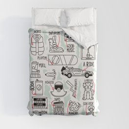 Back to the Future 08 Duvet Cover