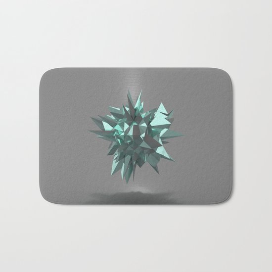 Sphere of shards I Bath Mat