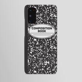 Composition Notebook College School Student Geek Nerd Android Case