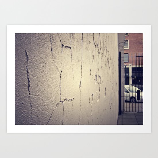 Alley View Art Print