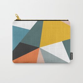 Modern Geometric 36 Carry-All Pouch | Illustration, Vintage, Graphicdesign, Pattern, Digital, Geometric, Curated, Vector, Shapes, Pop Art 