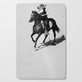 Lonely Cowboy Cutting Board