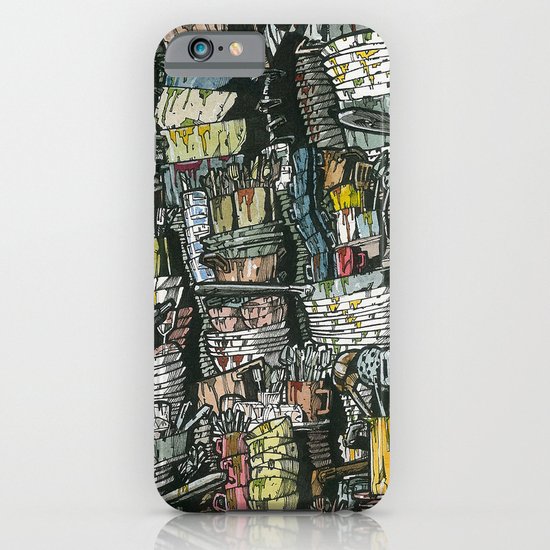 Dirty dishes iPhone & iPod Case