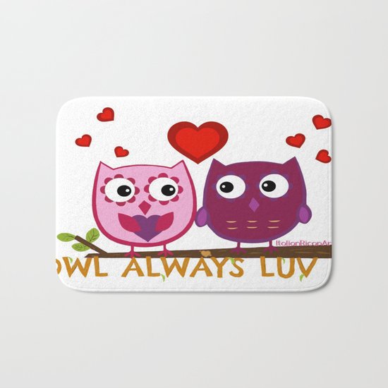 Owl Always Love You Bath Mat
