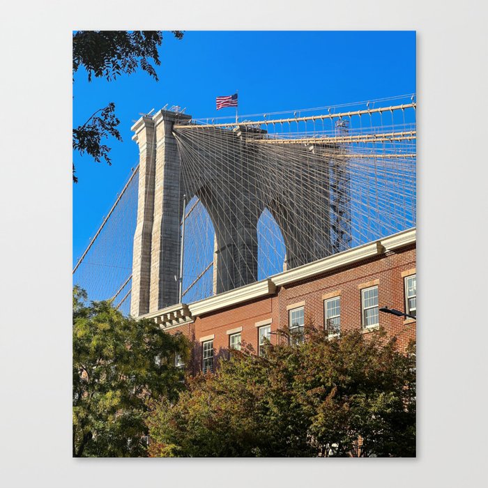 Brooklyn Bridge in New York City Canvas Print