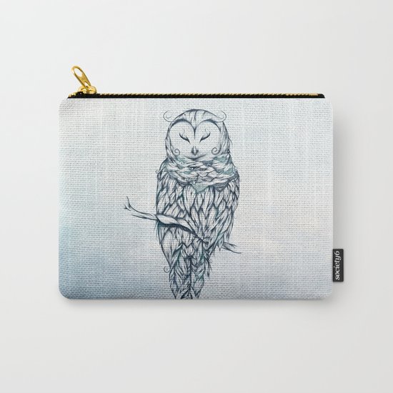 Snow Owl Carry-All Pouch