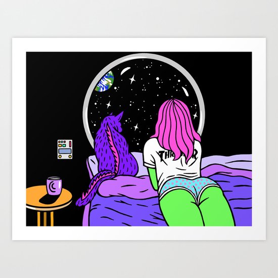 DREAMER Art Print