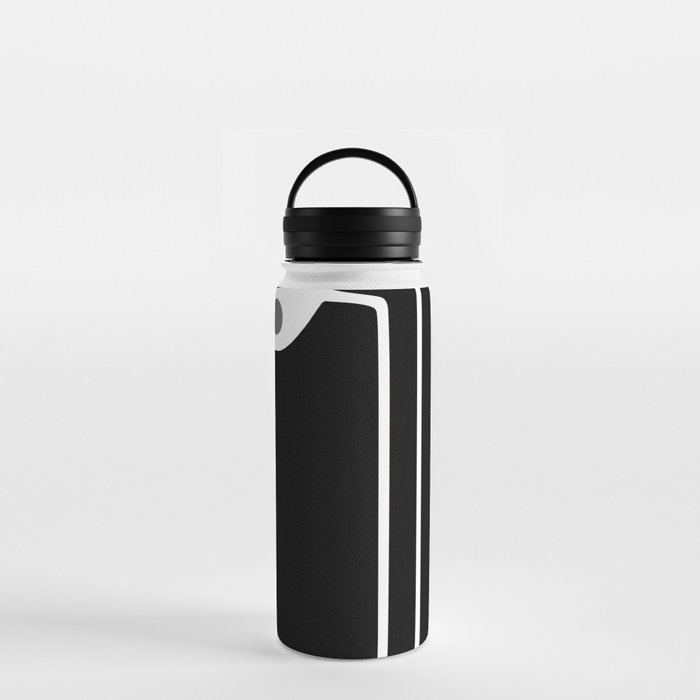 Twins Face line drawing Water Bottle by Little Chewy Design