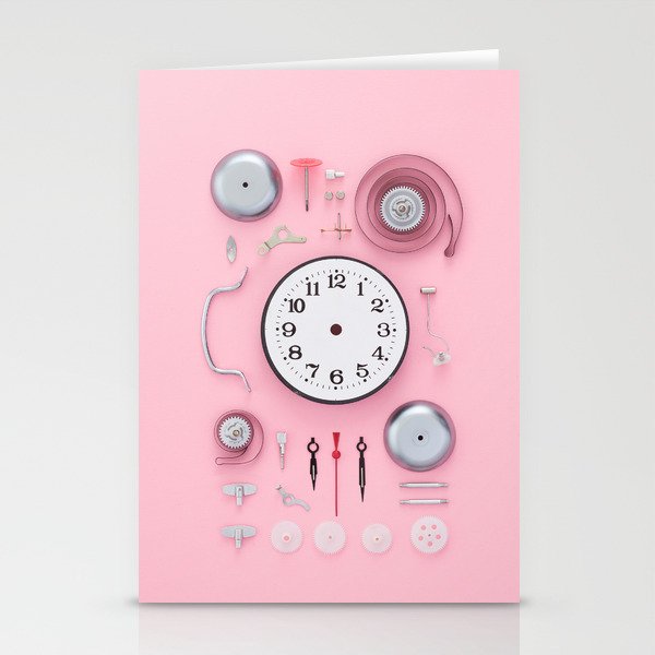Clock components Stationery Cards