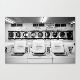 Fresno Laundromat Canvas Print