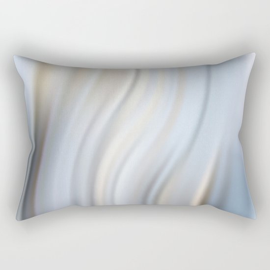 Abstract modern wavy background, elegant wave illustration Rectangular Pillow