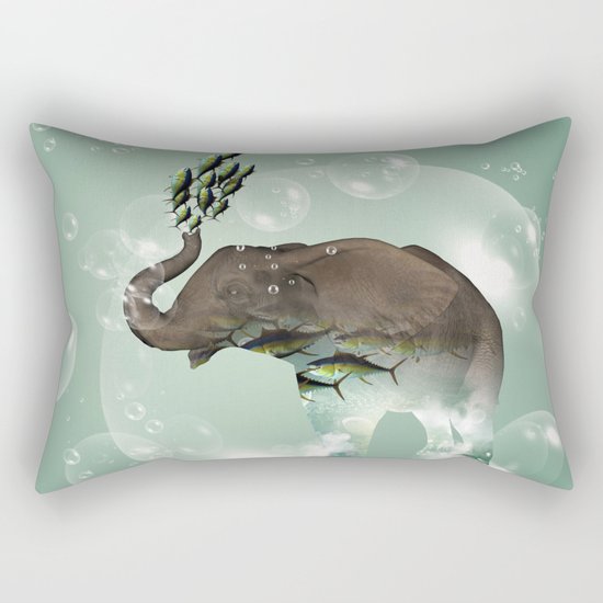 Cute elephant Rectangular Pillow
