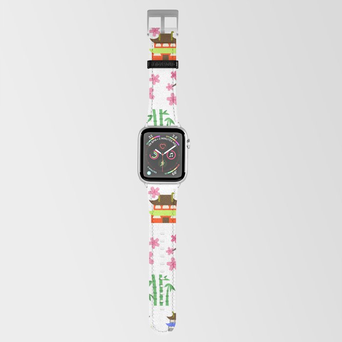 Colorful Japanese Pattern Apple Watch Band