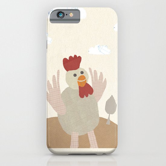rooster collage iPhone & iPod Case