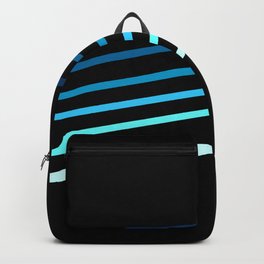 Blue Streaking Dice Backpack