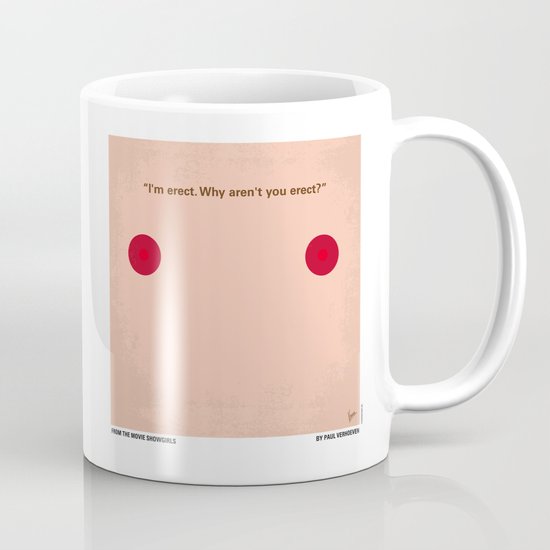 No076 My Showgirls minimal movie poster Mug