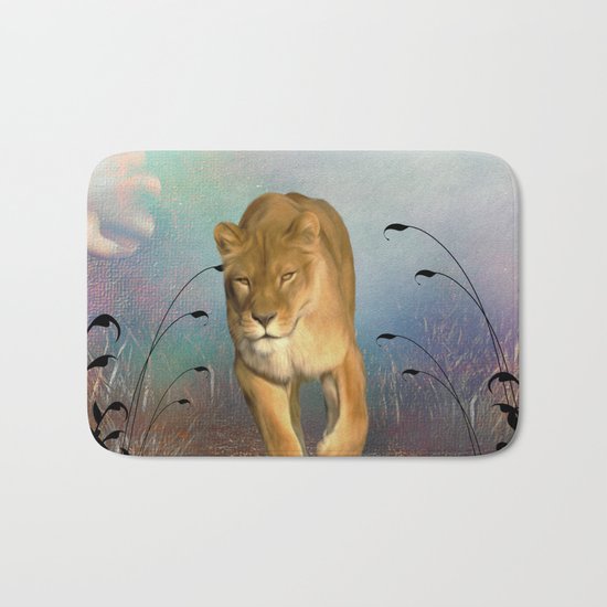 Wonderful wolf Bath Mat