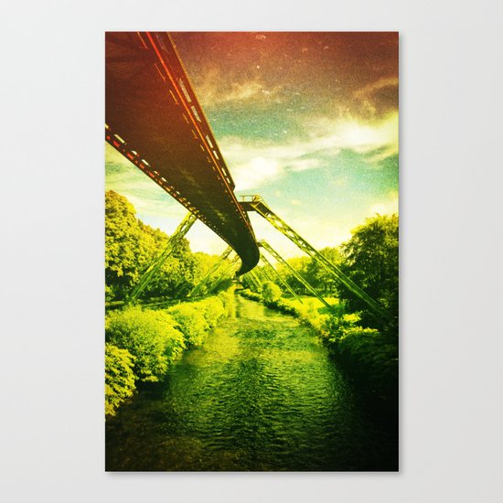 Green W. Canvas Print