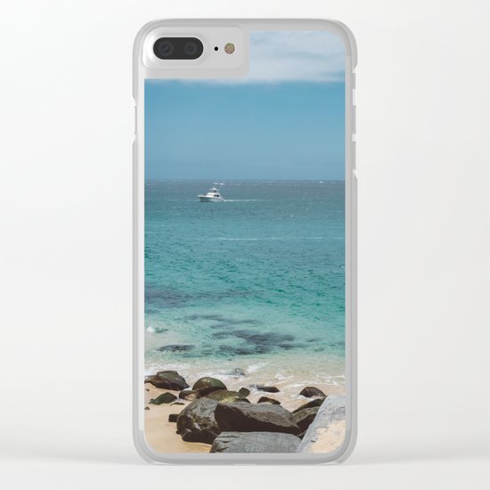 Cabo Boat II Clear iPhone Case