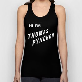 Hi I'm Thomas Pynchon Tank Top