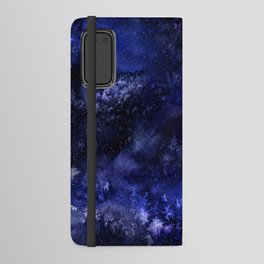 Purple Night Android Wallet Case