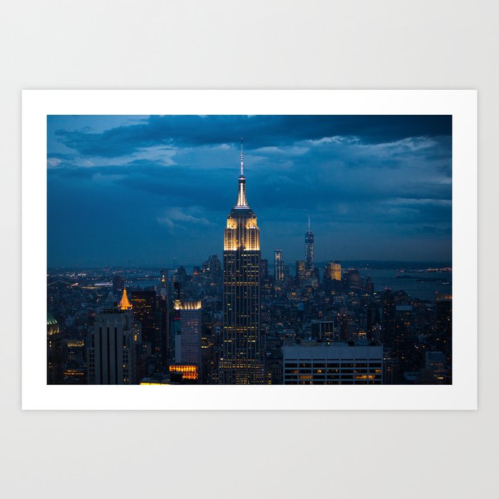 The night and the city Art Print