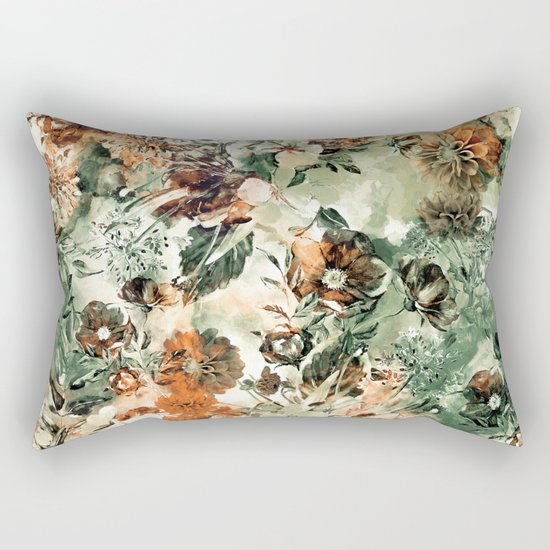 Dahlia II Rectangular Pillow