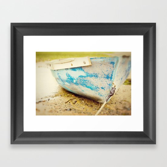 cape cod blue Framed Art Print