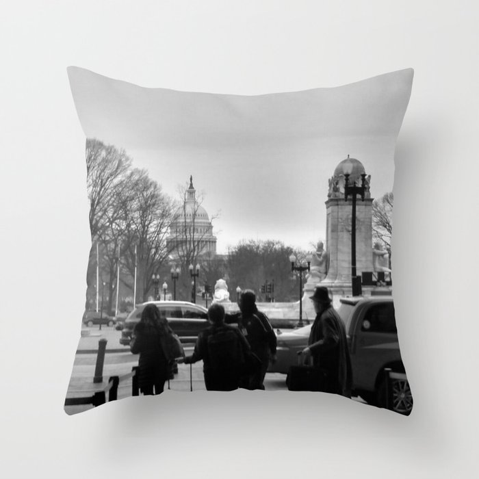 Welcome Back Throw Pillow