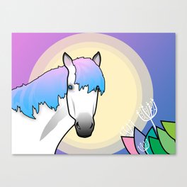 Rainbow Horse Canvas Print