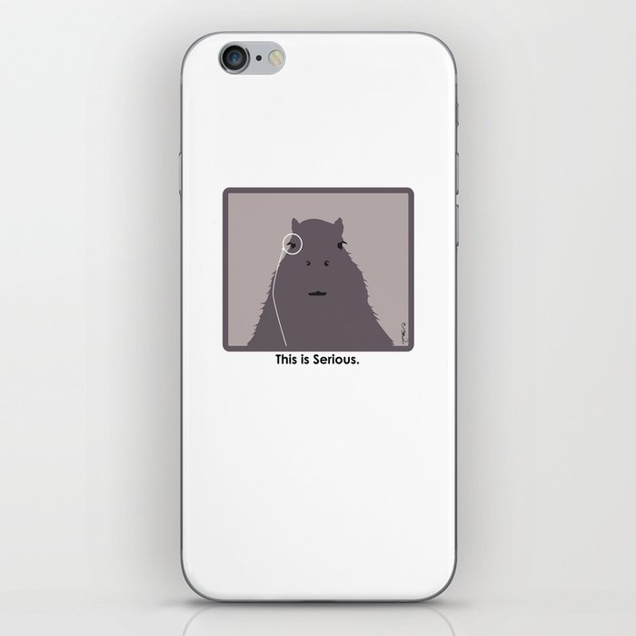 Professor Capybara III iPhone Skin