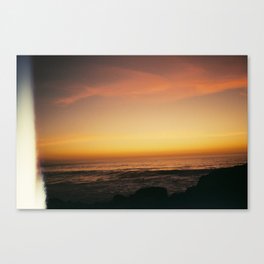 Beachy Sunset II Canvas Print