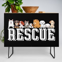 Rescue Dogs Adopt Dog Don’t Shop Credenza