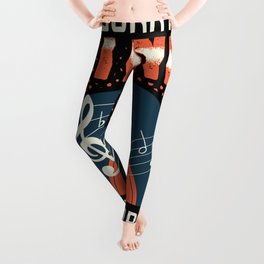 LP Record Vinyl Collection Music Collector Gift Leggings