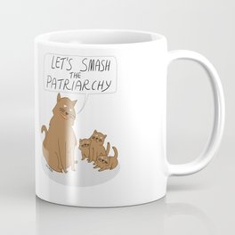 Let's Smash The Patriarchy Kittens Coffee Mug
