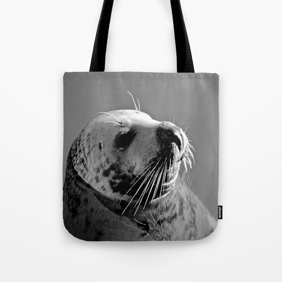 Howth Harbour Seal Tote Bag