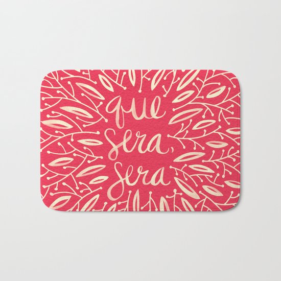 Whatever Will Be, Will Be – Melon Palette Bath Mat