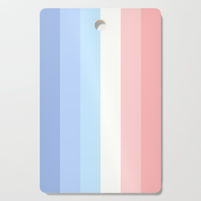 Baby Blue Pastel Rose Color Palette Cutting Board
